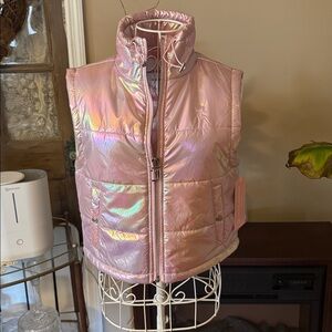 Juicy Couture Iridescent Pink Vest